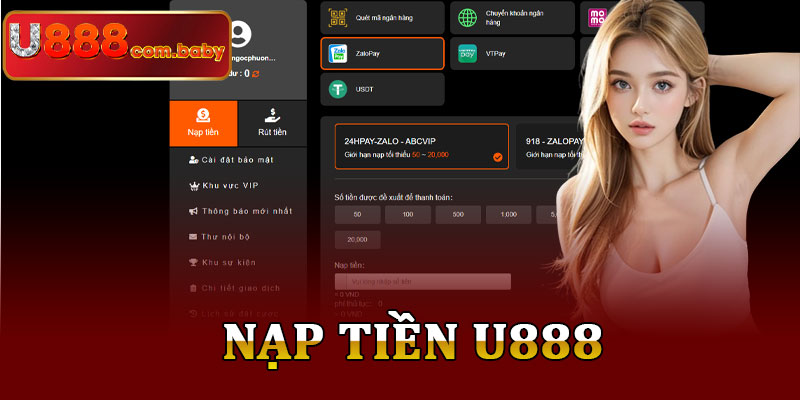 Nạp Tiền U888